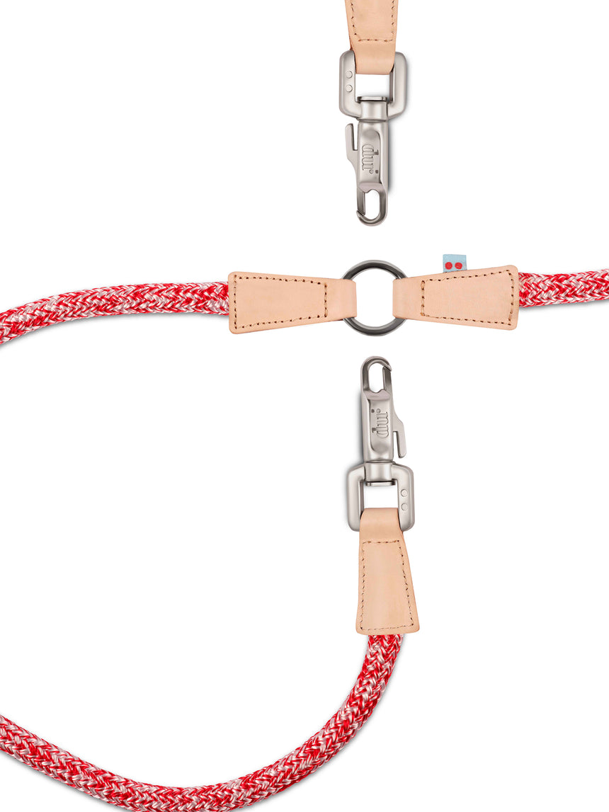 HandsFree Cord Gezdirme Tasması - Kırmızı